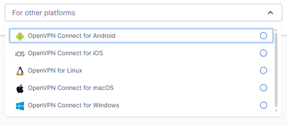 For other platforms list: Android, iOS, Linux, macOS, Windows